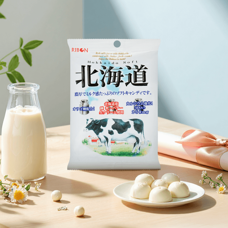 RIBON Hokkaido Farm Milk Soft Candy 110g