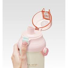 Skater One-touch Drinking Bottle with Strap and Name Sticker 800ml - Sumikko Gurashi