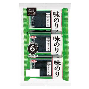 Hamadome Seasoned Seaweed Made in Japan Delicious and Healthy Flavored Seaweed 8 pieces x 6 bags
