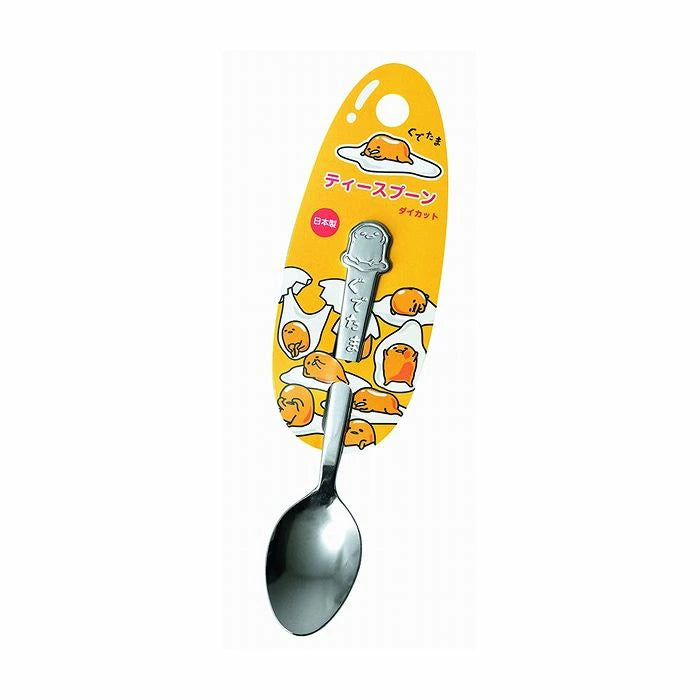 KAKUSE Sanrio Gudetama Stainless Cake Spoon 13.3cm Flatware Serving Forks Kitchen Japan