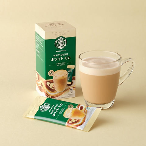Starbucks Japan Premium Blended White Mocha 4 packs