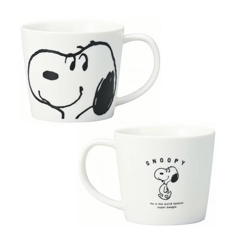 Snoopy and Woodstock Smiley Face Mug Set