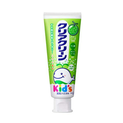 KAO Kids Fluoride Toothpaste for Cavity Protection – Fruity Soda & Cantaloupe Flavor
